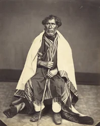 Rei de Tairoa, c.1860 (impressão de albume)